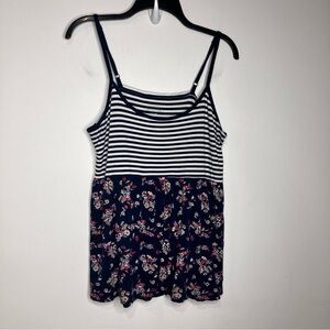 Torrid super soft knits babydoll tank top size 1‎